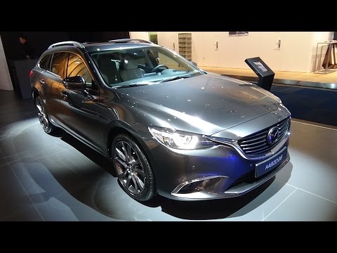 2017 Mazda 6 Wagon - Exterior and Interior - Auto Show Brussels 2017