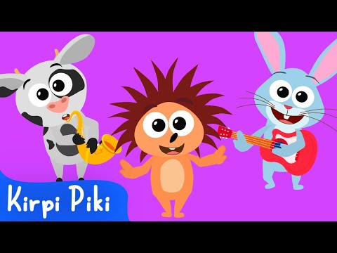1 SAAT Kirpi Piki Çocuk Şarkıları - Merhaba Yeni Yıl - Kirpi Piki Çizgi Film Çocuk Şarkıları
