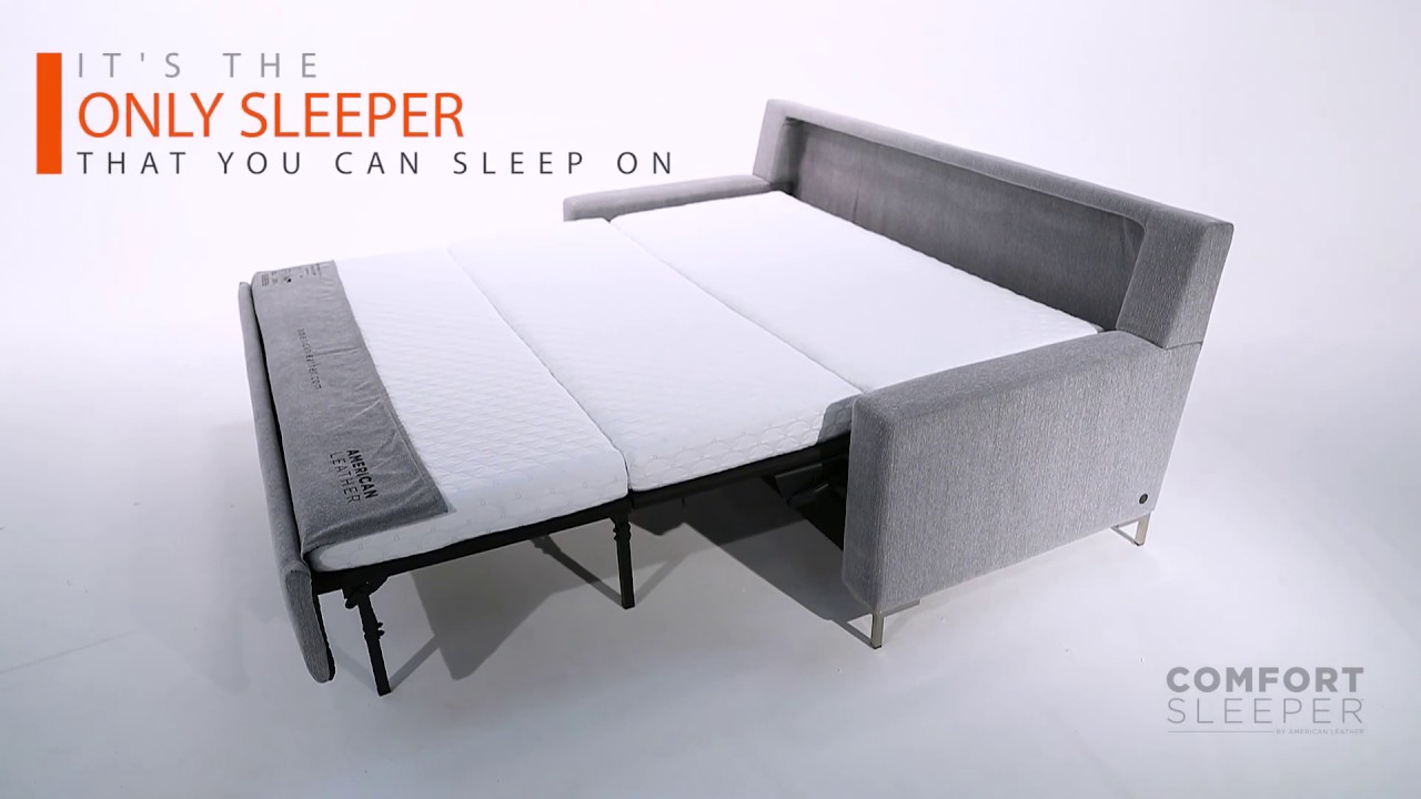 Comfort Sleeper by American Leather - It's the Only Sleeper You Can Sleep On