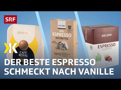 Coffee capsules put to the test: This coffee outperforms Nespresso | 2024 | Kassensturz | SRF