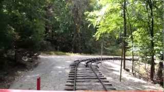 preview picture of video 'Silver Dollar City Branson Cable Train Car Marvel Cave 2012 Onride POV'