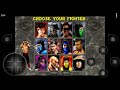 Mortal Kombat II Snes Johnny Cage Vs Shao Kahn