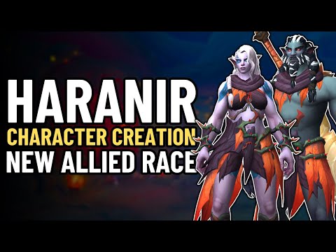 New Haranir Allied Race Character Creation | Full Customization & First Look in WoW: Midnight Beta