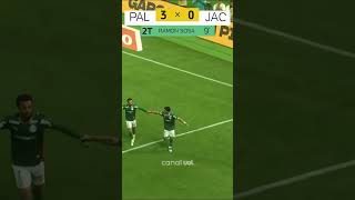 De pênalti, Sosa faz 3 x 0 para o Palmeiras contra a Jacuipense, na Copa do Brasil