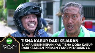 Download lagu CAUSE PANIC! Tisna tries to run away from the thugs - TUKANG OJEK PREMAN EPS 137 (1/2) mp3