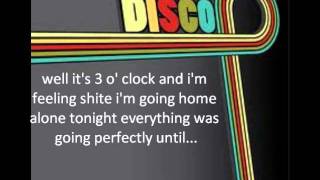 Backfire At The Disco by The Wombats LYRICS ON SCREEN