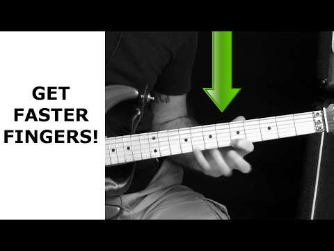 Speed Up the Fretting Hand - How to Play Guitar Faster episode 02