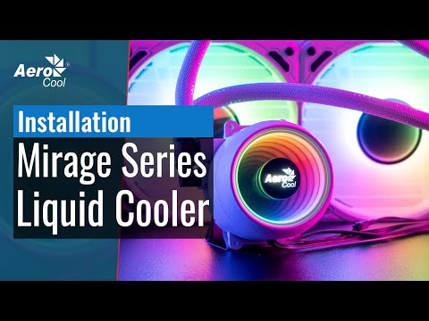 Aerocool Mirage L240 kompiuterio skysčio aušinimas video