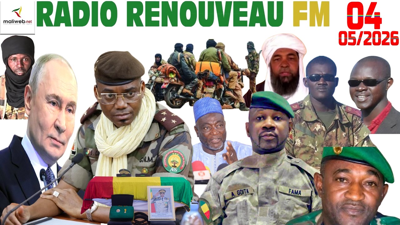 La Revue de Presse de la RADIO RENOUVEAU FM du 04 Mai 2026