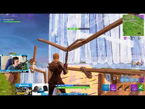 Shroud 17 Kill Game In Blitz Solo - Fortnite Battle Royale