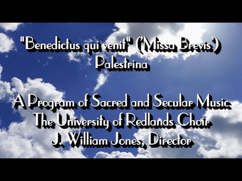 Video thumbnail for Benedictus qui venit