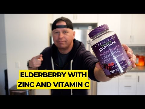 Viva Naturals Organic Elderberry Gummies with Zinc and Vitamin C Review