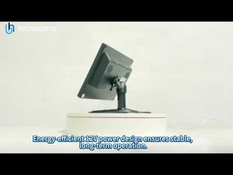 8 Inch Industrial Monitor for Surveillance Applications Video Cover