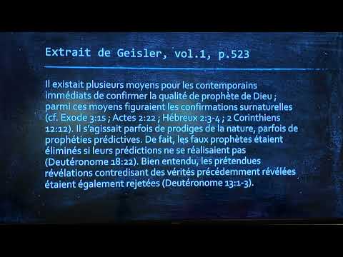 IBP 101 Bibliologie Cours 9 Canonicite Continue'
