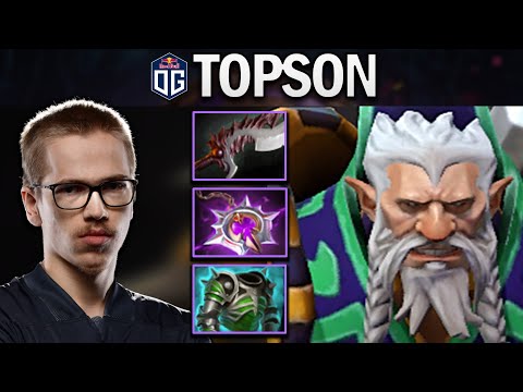 OG.TOPSON SMURF LONE DRUID - TRAINING FOR TI10 - DOTA 2 GAMEPLAY