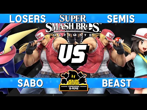 Smash Ultimate Tournament Losers Semis - Sabo (Terry / Greninja) vs Beast (Terry / PT) - CNB 213