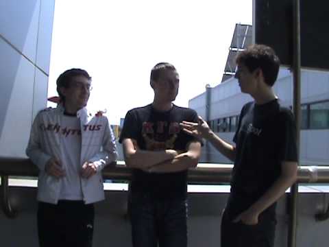ESWC Asia Masters 2009 day 1 - IdrA and White-Ra interviewed by Artosis