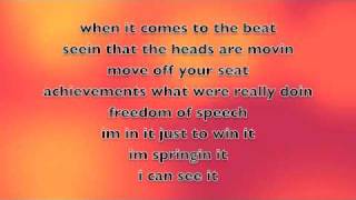 Livin&#39; On A High Wire (lyrics) - Lemonade Mouth