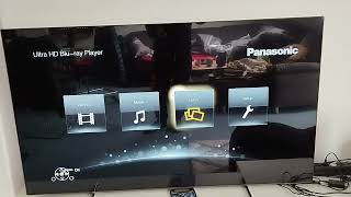 PANASONIC DP-UB 154 EG-K Ultra HD Blu-ray Player Schwarz /black / UNBOXING and / und Menu
