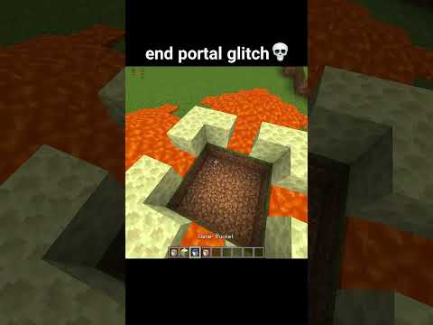 Minecraft End Portal Glitch Moment