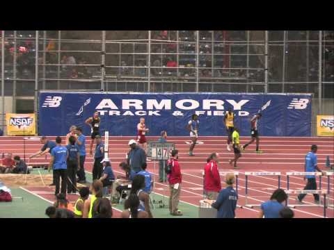 Boys 60m Hurdles EE Heat 7 - New Balance Nationals Indoor 2013