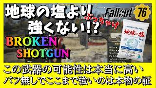 【Fallout76】武器の強さはSSS級 ソルトにも匹敵するぶっ壊れてない正統派の力 #fallout76 #フォールアウト76