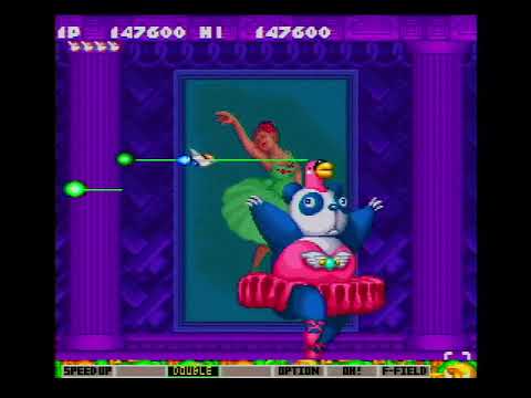 Gokujou Parodius 1CC + Special (Vic Viper, Difficulty 4, Roulette OFF, 1814800 pts)[SNES 1CC #004-A]