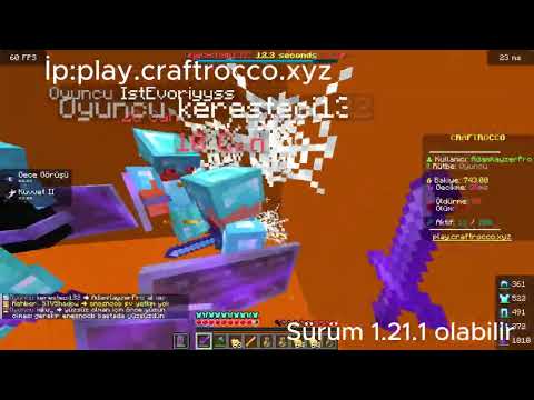 Flexy - AdamKayzerPro     Ip:play.craftrocco.xyz surum:1.21.1 onerebilirim   Kill montage rocco