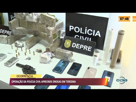 Operação da Polícia Civil prende suspeitos e apreende drogas e armas 14 07 2021