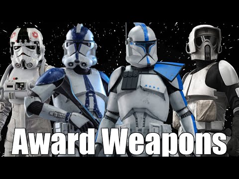 "How To Earn The Award Weapons" Star Wars Battlefront II Classic Map Overviews & Strategies w/MariK