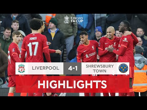 Fabinho Double as Reds Beat The Shrews | Liverpool 4-1 Shrewsbury Town | Emirates FA Cup 2021-22