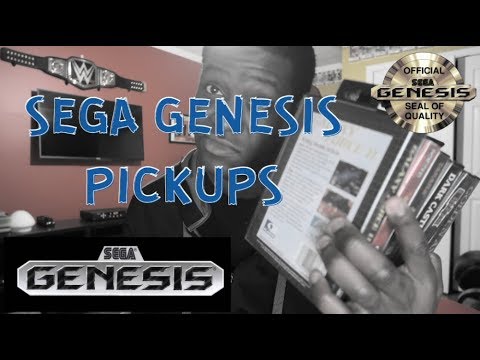 New Game Pickups | Sega Genesis 2018