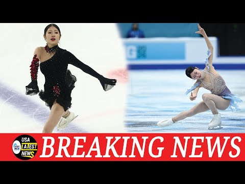 Olympic-bound figure skater posts season-best short program score at final tuneup