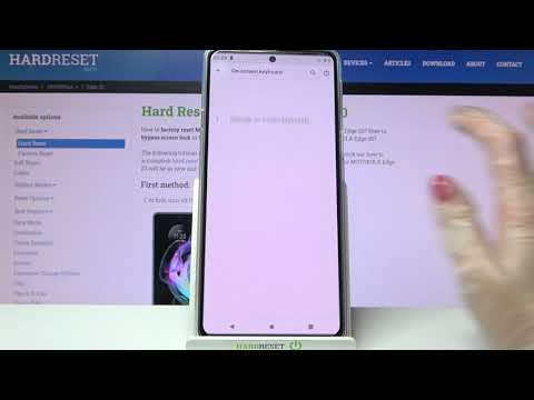 How to Enter Text Correction Options in MOTOROLA Edge 20 – Find Text Correction Settings