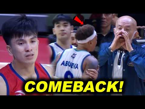 WHAT A COMEBACK, Calvin Abueva vs Coach Yeng! | Katakot ang nangyari kay Nocum, Duguan si Tungcab!