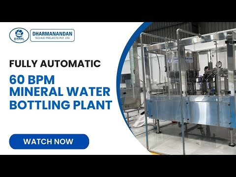 40 Bpm Water Bottling Machine