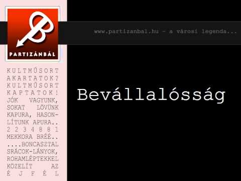 Partizánbál 276 - Bevállalósság