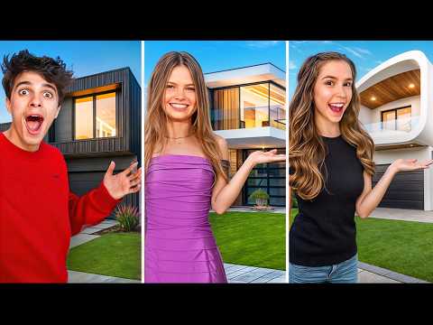 $1 vs $100,000,000 YouTuber Houses!