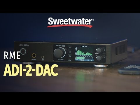 RME ADI-2-DAC Digital-to-analog Converter Overview