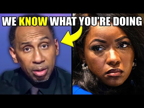Stephen A. Smith 's Jasmine Crockett Diss Backfires HARD