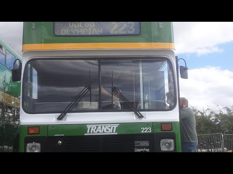 Tour Of a Volvo Olympian Transit By Stagecoach, At Shildon 2022 Bus Rally M223SVN 223
