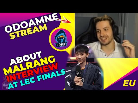RGE Odoamne About RGE Malrang Interview at LEC Finals