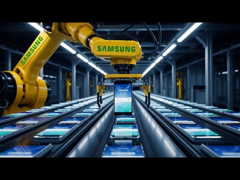 Inside Samsung’s futuristic factory where robots build millions of smartphones.