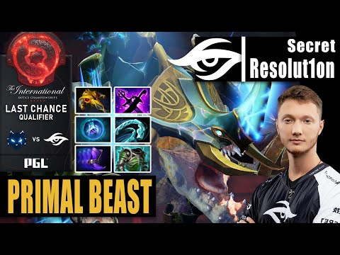 TEMPEST vs SECRET | RESOLUT1ON PRIMAL BEAST OFFLANE NO ROOM FOR ERROR | TI 11 LAST CHANCE QUALIFIERS