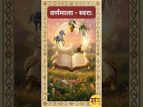 वर्णमाला - स्वराः (Varnamala - Svarah) | वर्णमाला - स्वर | The Alphabet