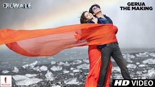 Making of Gerua  Kajol Shah Rukh Khan  Dilwale  A 