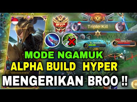 BUILD ITEM ALPHA REVAMP TERSAKIT 2021 - BUILD ALPHA TERSAKIT DAN TERKUAT TOP GLOBAL