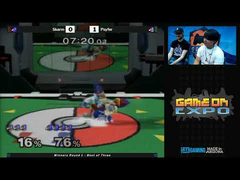 Game On Expo 2019 Melee Sunday Winners Quarters - Psyfer (Blue Falco) vs Skarm (Falco)