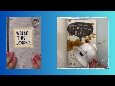 First Impression: Wreck This Journal by Keri Smith - Episode 1