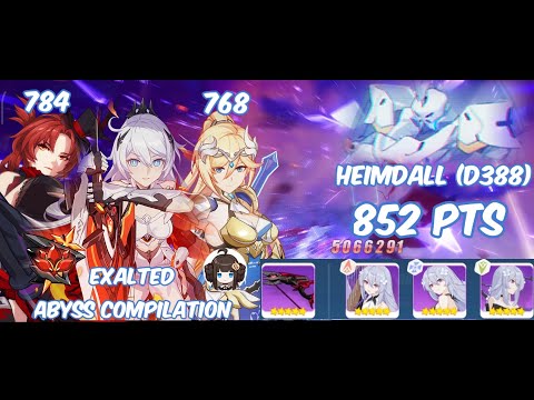 HI3 SEA - [Abyss EX] Red Lotus (388D): Heimdall (Fire) 768~854 Pts - HOF(S0) BR(SSS) DA(S0) AE MA